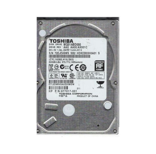 Toshiba - HDKEB03H0A01T - HDD 500GB 5400RPM SATA 3Gb/s 2.5"
