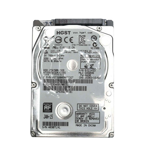 Hitachi - HTS545032A7E685 - HDD 320GB 5400RPM SATA 6Gb/s 2.5"