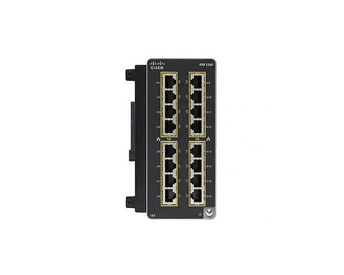 Cisco - IEM-3300-16T - Expansion Module 16-Port Gigabit Ethernet