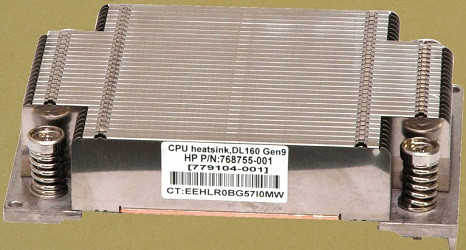 HP ProLiant DL160 Gen9 Server CPU Heatsink - 779104-001
