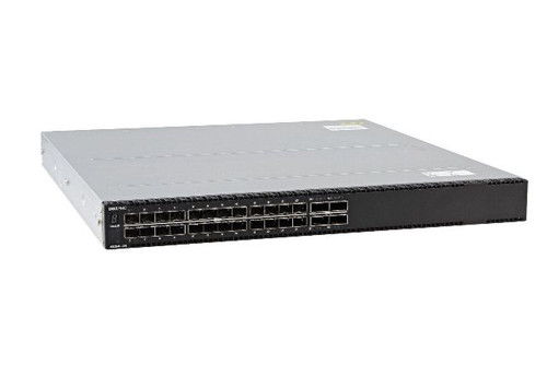 Dell S5224F-ON 24 Port 25GbE Switch with 4x 100GbE QSFP28, OS10, 2 x PSU - Networking Switch for Data Centers