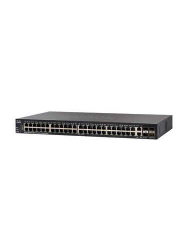 Cisco - SG350X-48P - Network Switch 48-Port Gigabit PoE+ 4x 10GbE SFP+