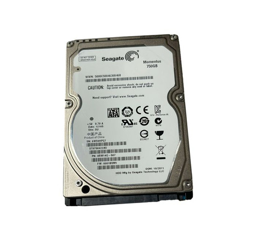 Seagate - ST9750422AS - HDD 750GB 7200RPM SATA 3Gb/s 2.5"