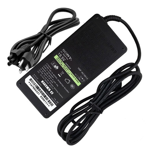 Sony VGP-AC19V41 90W AC Power Adapter - 19.5V with Cord