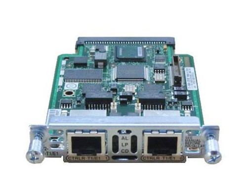 VWIC2-2MFT-T1-E1 - Cisco - 2-Port T1/E1 Multiflex Trunk Voice/WAN Interface Card