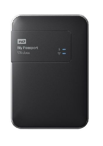 Western Digital My Passport Wireless 2TB Wi-Fi Storage Network Hard Drive - Compatible with ProLiant DL360p Gen8 servers