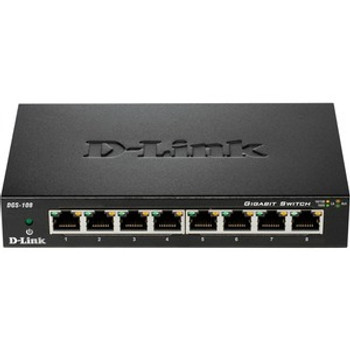 D-Link - DGS-108GL - Ethernet Switch 8-Port Gigabit