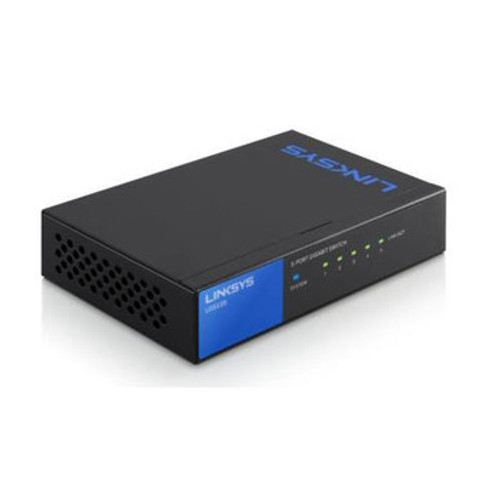 LGS105-UK - Linksys - Unmanaged Switch 5-Ports RJ-45 Gigabit Ethernet