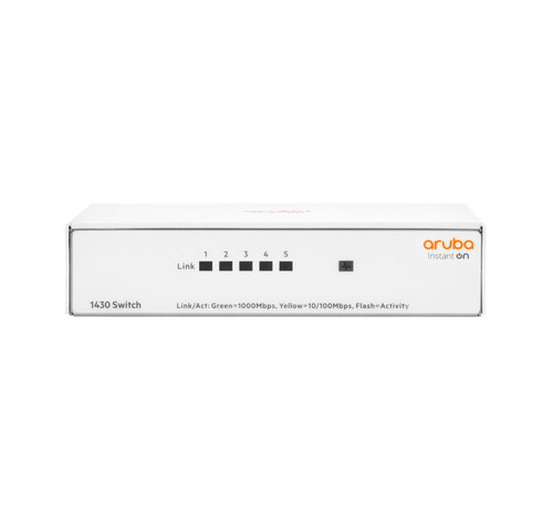 HPE - R8R44A - Network Switch 5-Port Gigabit Ethernet Unmanaged