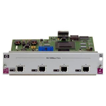 HP - J4821BR - Switch Expansion Module 4-Port Gigabit RJ-45