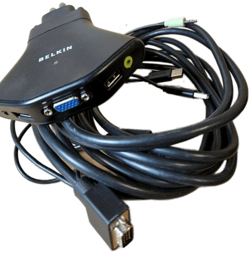 F1D102U - Belkin - OmniView 2-Port KVM Switch