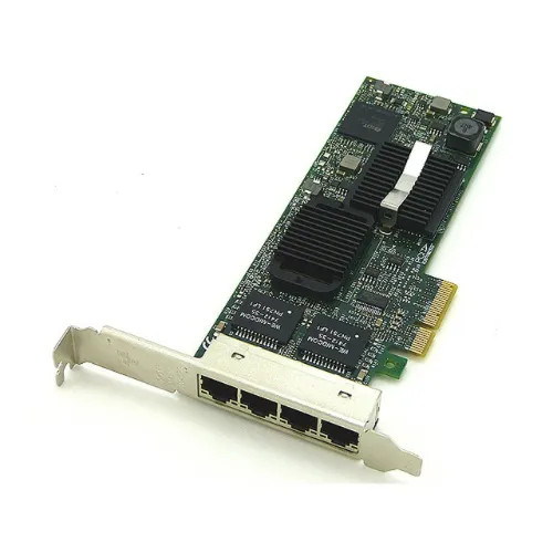 Dell PRO/1000 VT 4-Port Gigabit Ethernet Network Adapter Card for High-Profile PCI-Express, compatible with servers