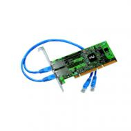 C41421-003 - Intel - PRO/1000 MT Dual-Ports RJ-45 1Gbps 10Base-T/100Base-TX/1000Base-T Gigabit Ethernet PCI-X Server Network Adapter