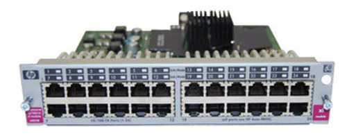 J4820BZ - Hp ProCurve Switch XL 24-Ports 10/100Base-TX Fast Ethernet Expansion Module RJ-45 Conncetors