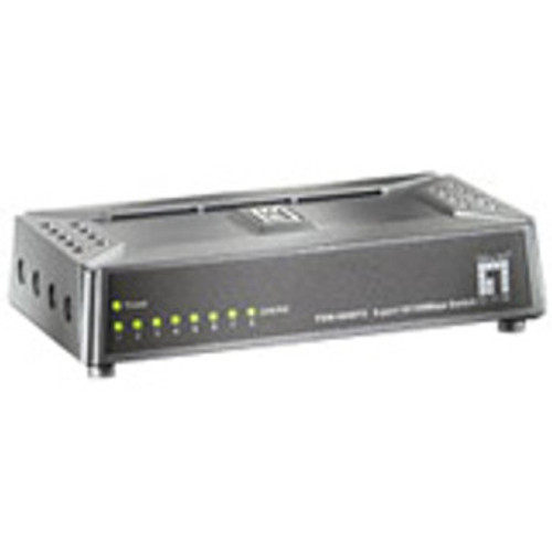 FSW-0808TX - CP Tech - LevelOne 8-Port Fast Ethernet Switch 8 x 10/100Base-TX