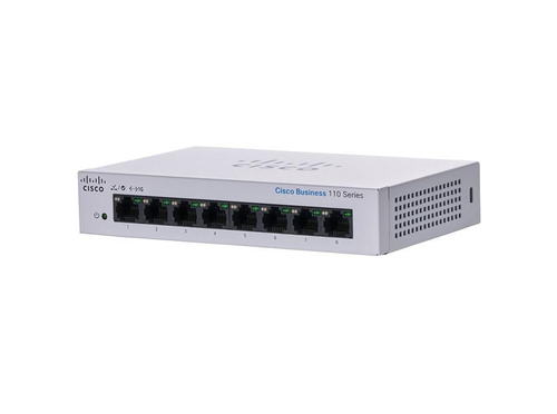 Cisco - CBS110-8T-D - Network Switch 8-Port Gigabit Unmanaged
