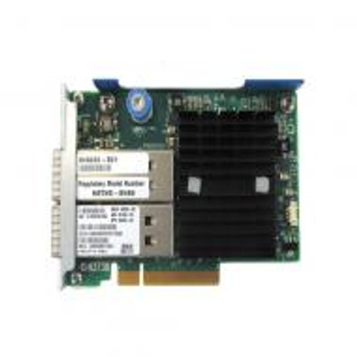 656090-001 - Hp InfiniBand FDR 2 x Ports 40Gb/s PCI-Express 3.0 X8 544FLR-QSFP Network Adapter