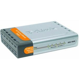 D-Link - DES-1005D/E - Network Switch 5-Port Fast Ethernet