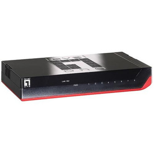 GSW-0807 - CP Tech - CP TECH LevelOneGigabit Switch 8 x 10/100/1000Base-T LAN