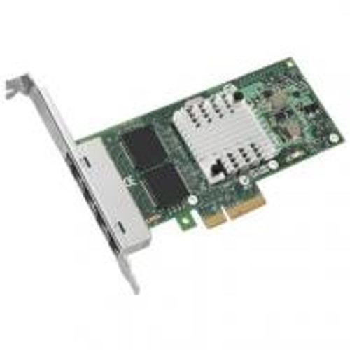 IBM PRO/1000 PT Quad-Ports Gigabit Ethernet Adapter by Intel, for servers, PCI Express x4 Low Profile, 39Y6137