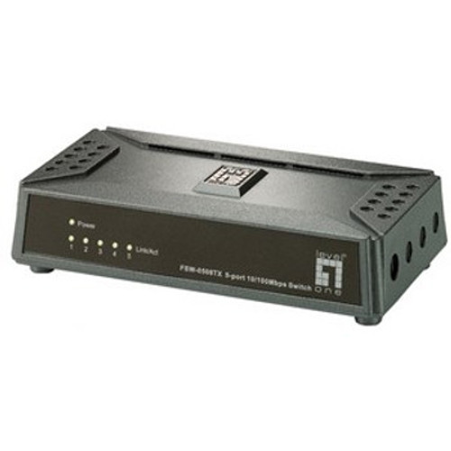 FSW-0508TX - CP Tech - LevelOne Fast Ethernet Switch 5 x 10/100Base-TX