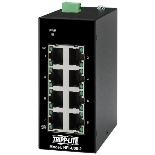 Tripp Lite - NFI-U08-2 - Network Switch Unmanaged Fast Ethernet 10/100