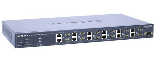 GSM7212 - Netgear ProSafe 12-Ports 10/100/1000Mbps Layer 2 Managed Gigabit Ethernet Switch