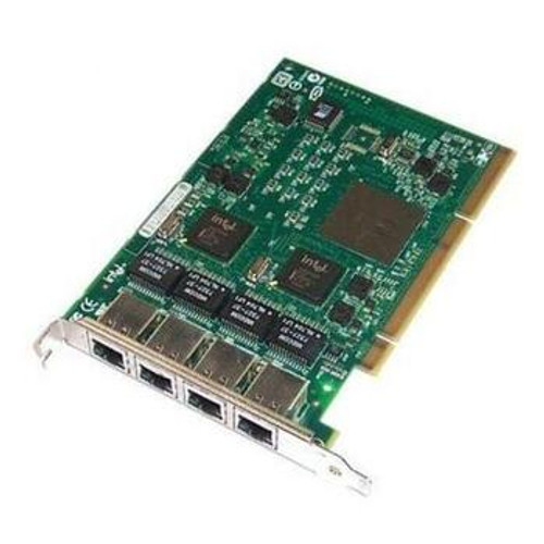 D35392-004 - Intel - PRO/1000 GT Quad-Ports RJ-45 1Gbps 10Base-T/100Base-TX/1000Base-T Gigabit Ethernet PCI-X Server Network Adapter