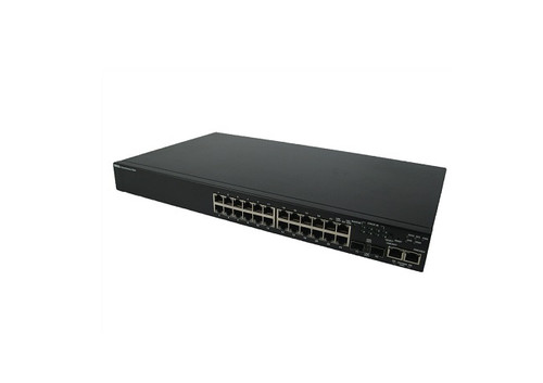 Dell - 0CM244 - Network Switch 24-Port 10/100 2-Port GE SFP Layer 3 1U