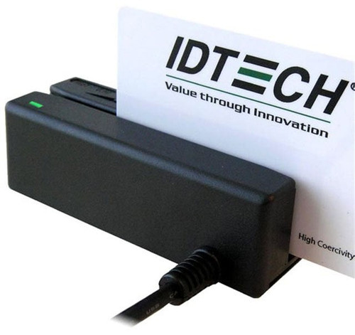 ID - IDRE-335133BX - Magnetic Card Reader Triple Track USB Encrypted