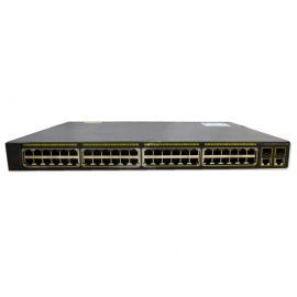 Cisco - WS-C2960+48PST-L - Network Switch 48-Port Gigabit RJ-45 PoE