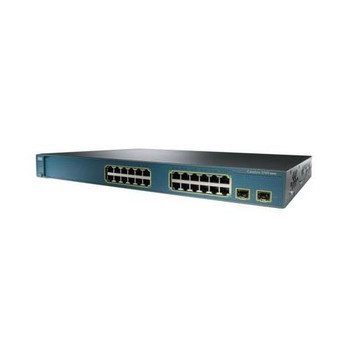 Cisco - WS-C3560-24TS-S-NOB - Network Switch 24-Port 10/100Mbps 2x SFP