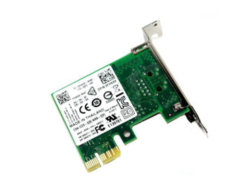 FHNX8 - Dell - Single-Port RJ-45 1Gbps 1000Base-T PCI Express x1 Low-profile Server Network Adapter