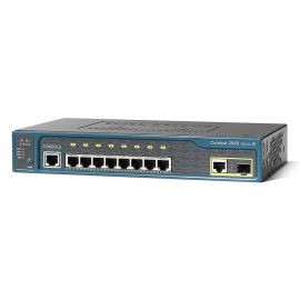 Cisco - WS-C2960-8TC-S - Network Switch 8-Port 10Base-T RJ-45 Layer2 SFP