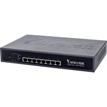 VIVOTEK - AW-FET-081A-065 - Network Switch 8-Port 4x PoE Desktop