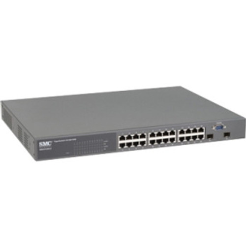 SMC8124PL2 - SMC Networks - SMCNetworks Tigerswitch 24-Ports Mgd Poe 2 Combo Pt 10/100/1000