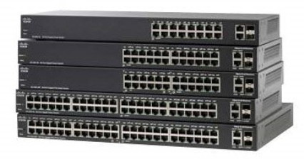 Cisco - SLM248PT-G5 - Network Switch 48-Port 10/100 PoE Smart
