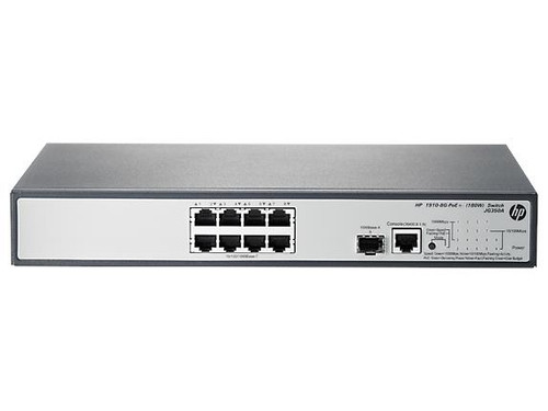 HP - JG350A - Network Switch 8-Port Gigabit PoE+ 180W Managed