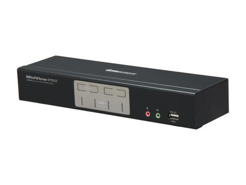 GCS1204G - Iogear - 4-Port Dual-Link DVI-I KVMP PRO Switch