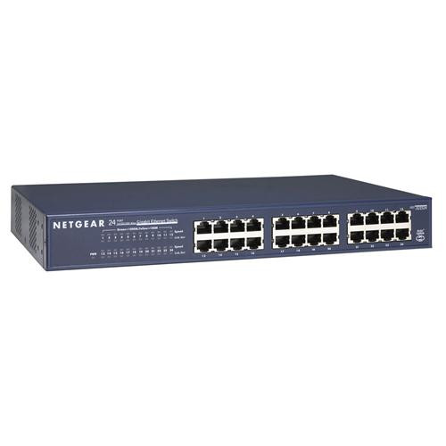 Netgear - JGS524NA - Network Switch 24-Port Gigabit Ethernet Unmanaged
