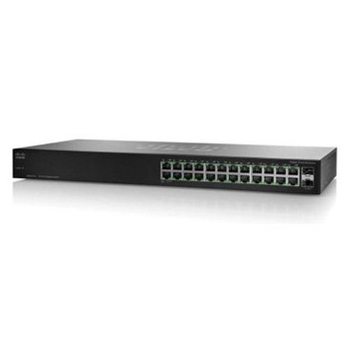 SG100-24-EU - Cisco Small Business 100 Series 24-Ports Gigabit Unmanaged Rack Mountable Switch with 2 Combo Mini-GBIC Ports