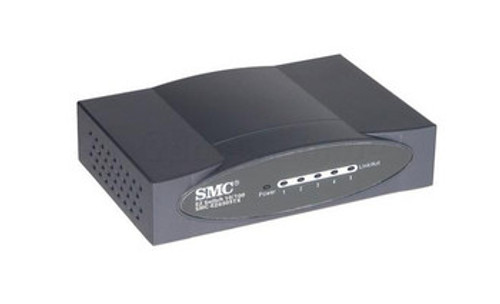 SMC-EZ6505TX - SMC Networks - SMCNetworks EZ 5-Ports 10/100Base-TX RJ-45 Fast Ethernet Switch LAN