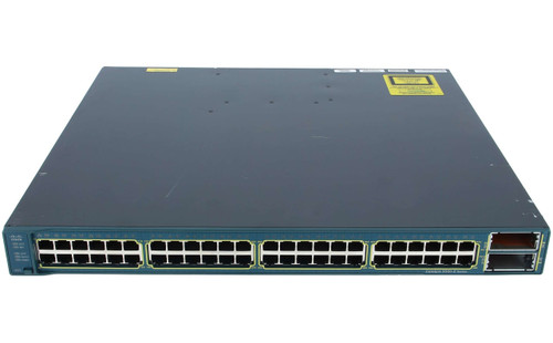 3560E-48TD - Cisco - Catalyst 3560E Series 48 x RJ-45 Ports 1000Base-T + 2 x SFP+ X2 Ports L3 Managed Gigabit Ethernet Network Switch