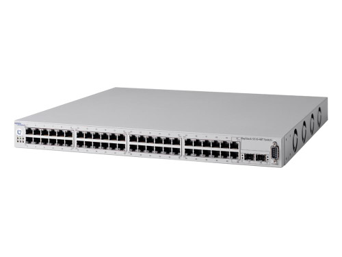 5510-48T - Nortel - BayStack 48-Ports 10/100/1000Mbps LAN Managed Ethernet Routing Switch with 2x GBIC