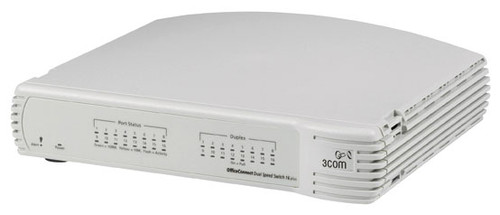 3Com - 3C16792A - Network Switch 16-Port 10/100Base-TX Fast Ethernet