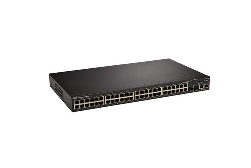 Dell PowerConnect 3548P PoE Switch 48x 10/100 + 2x Gigabit + 2x SFP Ports Layer 2 Managed Rack-Mountable Ethernet Switch
