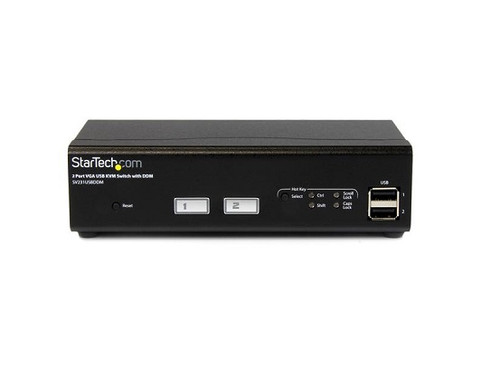 SV231USBDDM - StarTech - 2 x Ports USB VGA KVM Switch