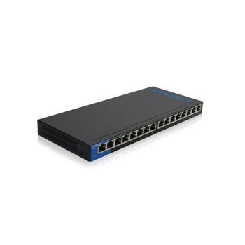 Linksys - LGS116-EU - Network Switch 16-Port Gigabit Ethernet Unmanaged