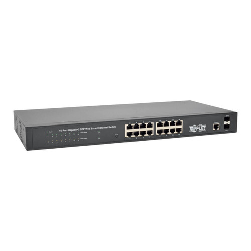 NGS16C2 - TRIPP LITE - Tripp Lite network switch Managed L2 Gigabit Ethernet (10/100/1000) 1U Black