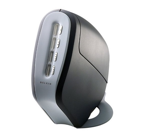 Belkin - F1DH104U - KVM Switch 4-Port Audio